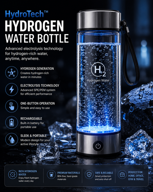 HydroTech™ Hydrogen Water Bottle